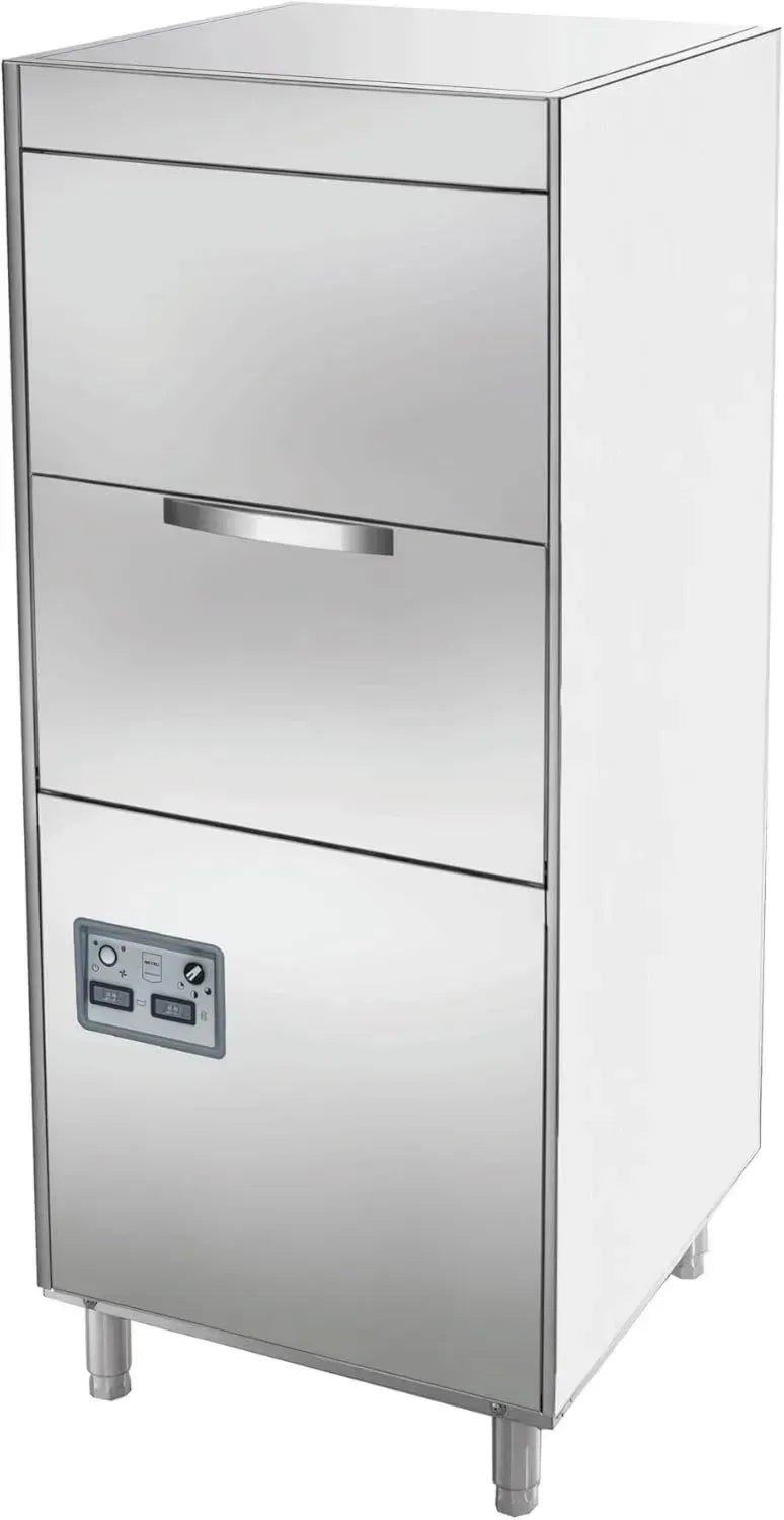 Lavastoviglie Professionale METRO GHP1300SW, Acciaio Inox, 30L, 3 Programmi, 400V, Argento