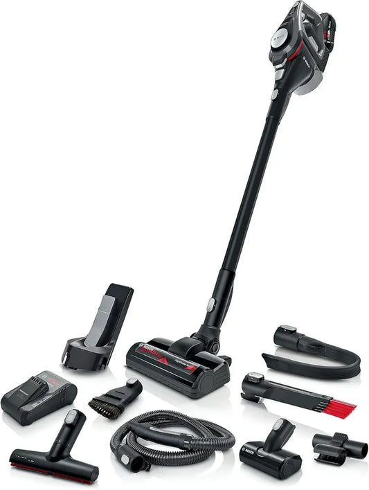 Bosch Aspirapolvere Senza Fili Unlimited 8 BSS825MULT, Filtraggio HEPA, Potenza Elevata, Batteria Sostituibile 5.0 Ah