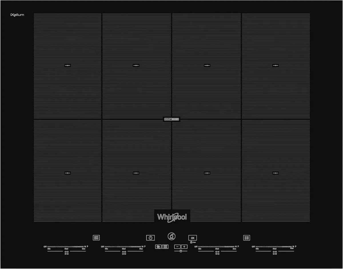 Piano cottura induzione Whirlpool SMO658CNE 5 zone