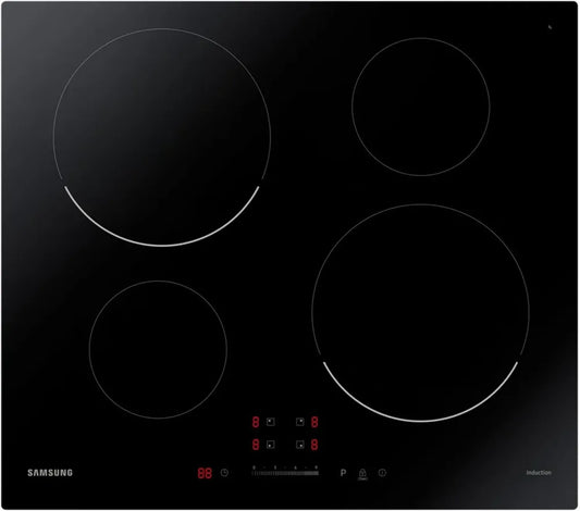 Piano Cottura a Induzione 4 Fuochi 60cm Nero