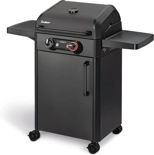 Enders eFlow PRO 2 Grill Elettrico con Turbo Zone e griglia in ghisa