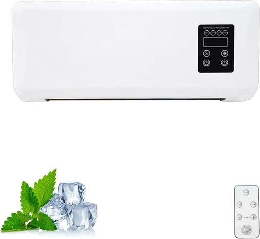 Climatizzatore da Parete 2 in 1: Riscaldamento e Raffreddamento, Senza Unità Esterna, 2000W con Telecomando