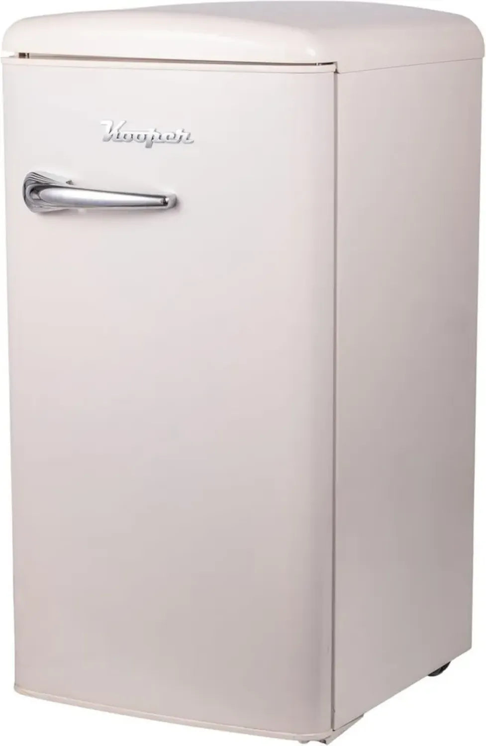 Frigorifero retrò monoporta 100L con design compatto, avorio, Kooper