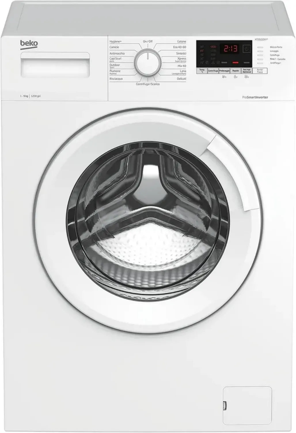 Lavatrice Beko 9kg WTX91232WI-IT