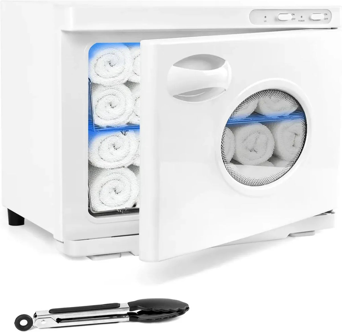 Scaldasalviette Professionale 23L con Clip, Riscaldatore Extra Large per Centri Estetici e Saloni