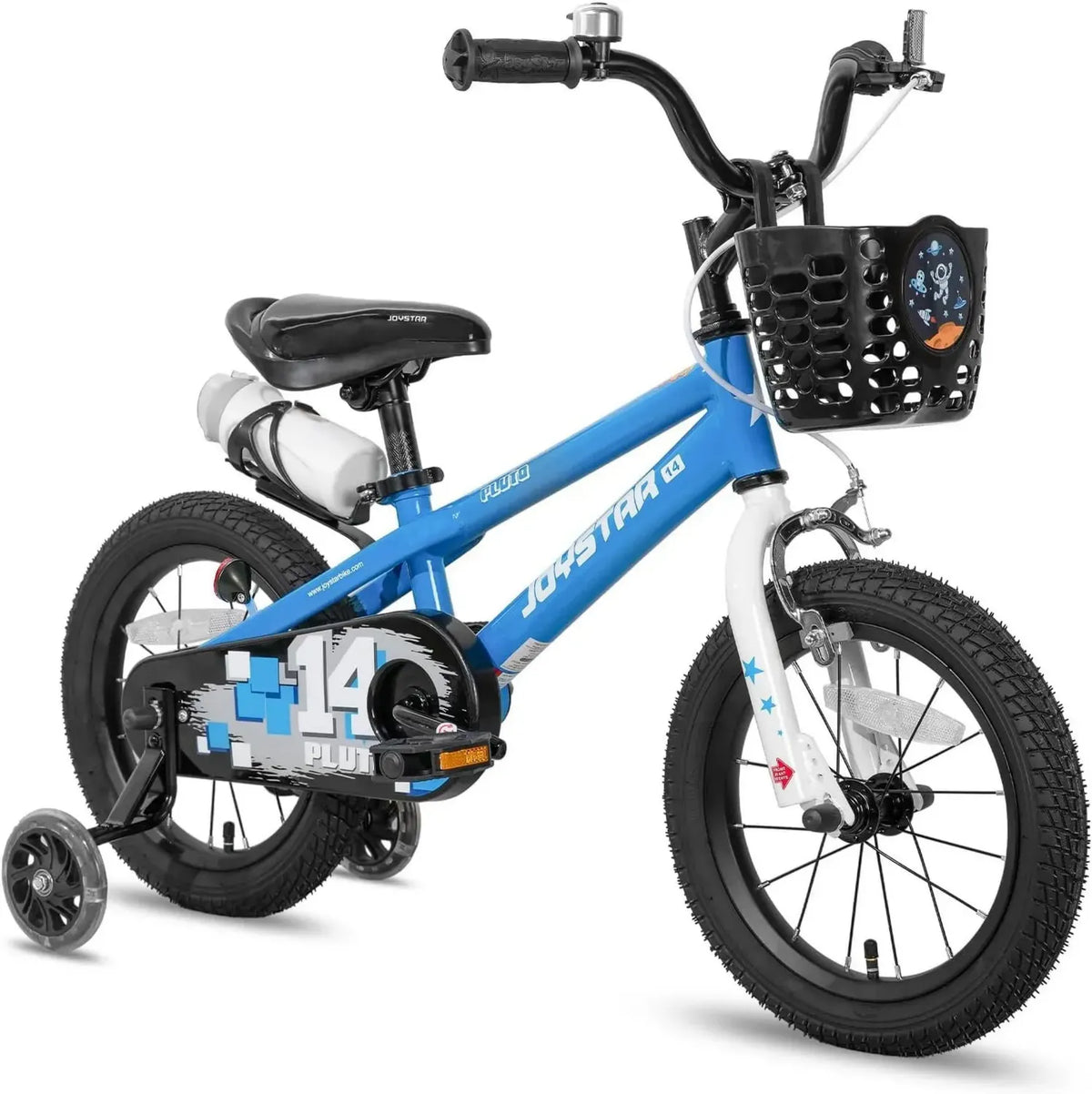 Bicicletta JOYSTAR Pluto per Bambini 2-11 Anni con Ruote di Supporto e Cestino