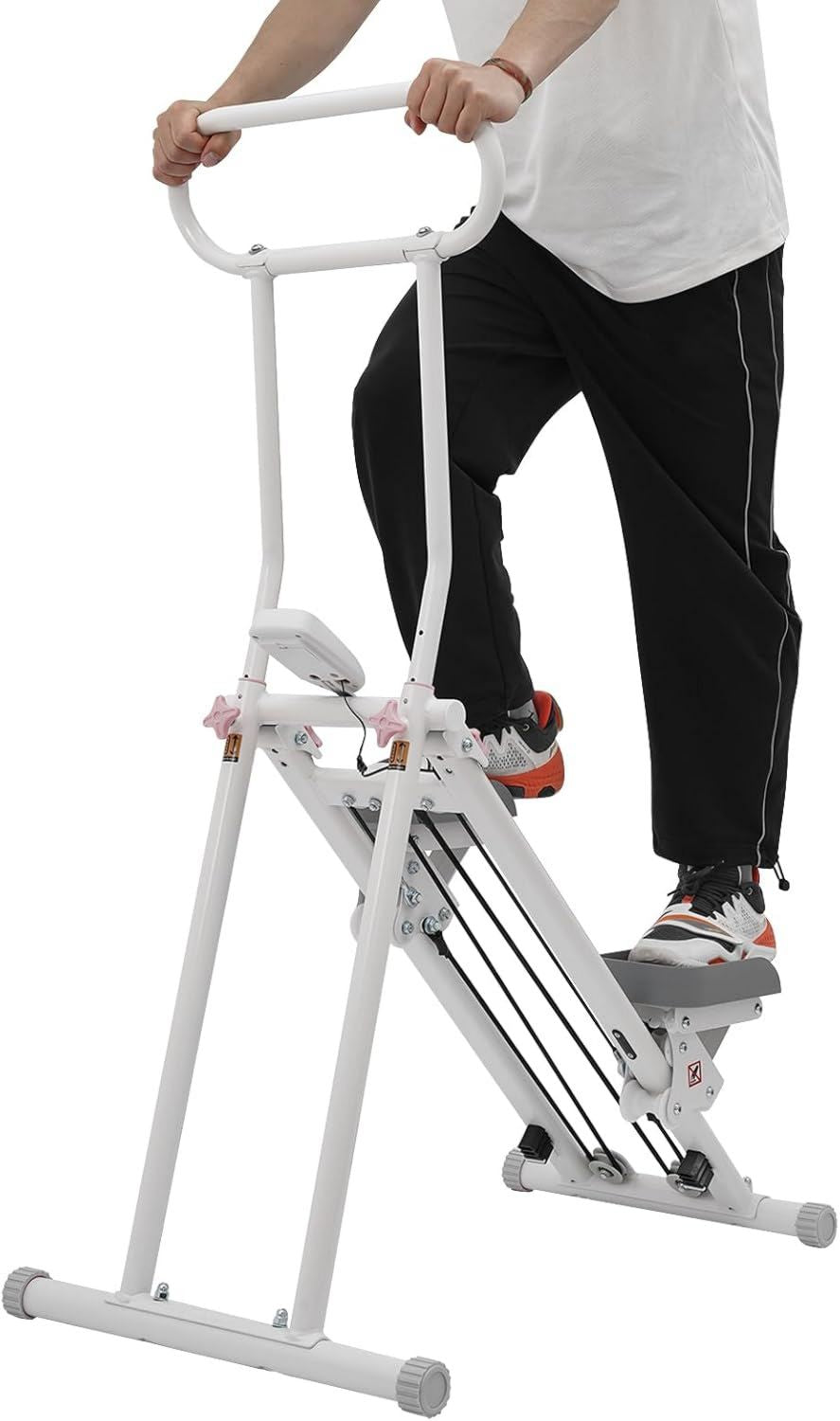 Stepper verticale - pieghevole, regolabile, 136 kg