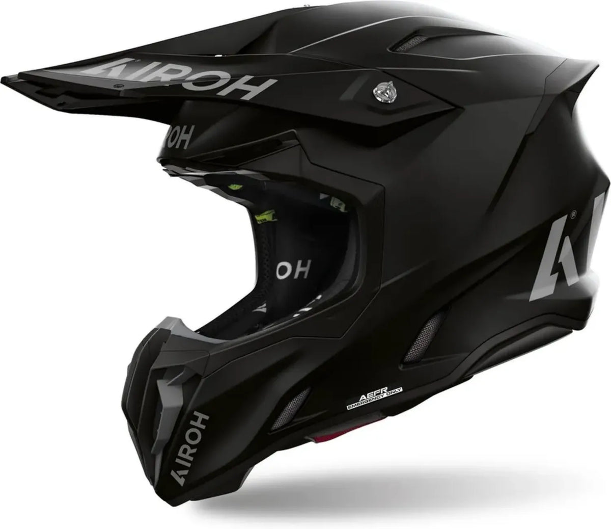 Casco Offroad Airoh Twist 3 Nero Opaco Taglia M