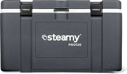 Frigorifero Portatile Steamy Pro 120L in Grigio, Capacità Avanzata