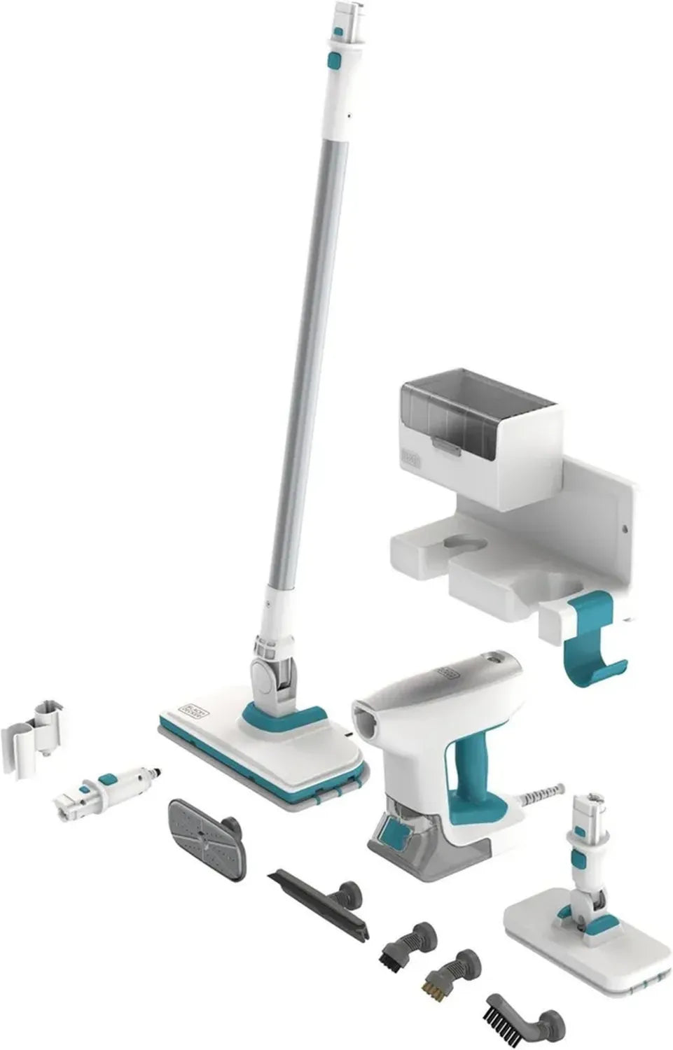 BLACK+DECKER Scopa a Vapore 1600W con Accessori Multipli